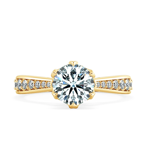 Nhẫn đính hôn Kim cương Solitaire Be Mine NCH9921 2